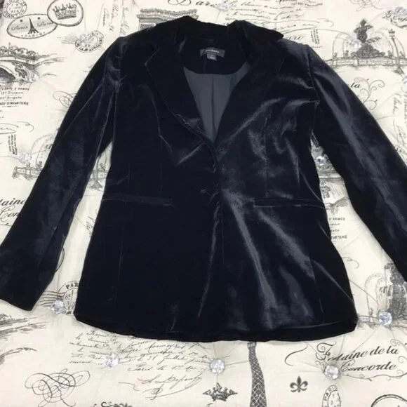 Halogen Velvet Blazer - Picture 4 of 7